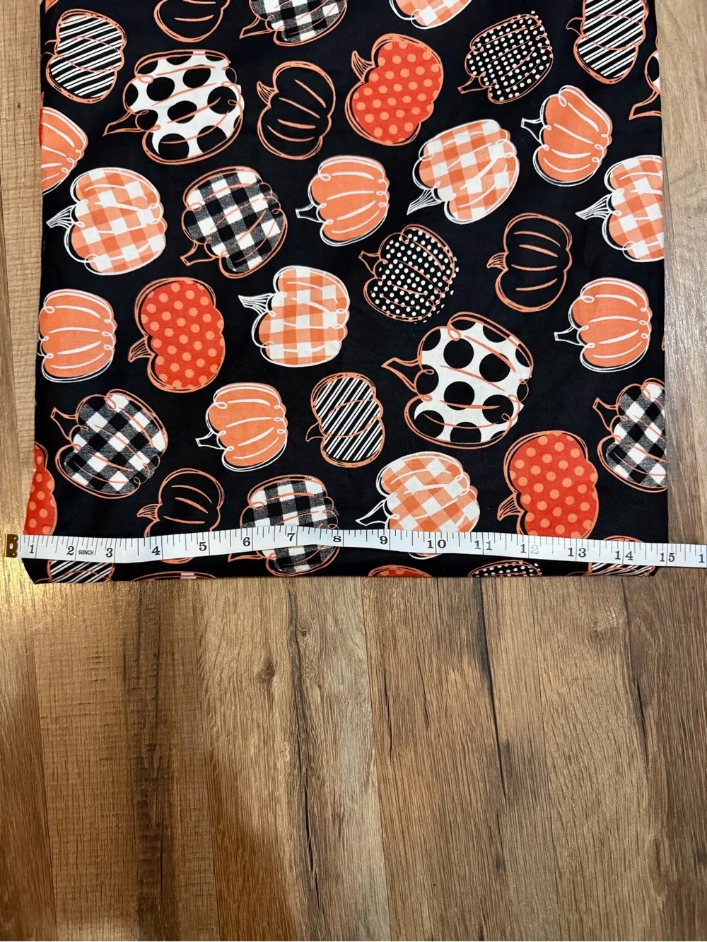 Kids Halloween Pumpkin drawstring trick or treat bag